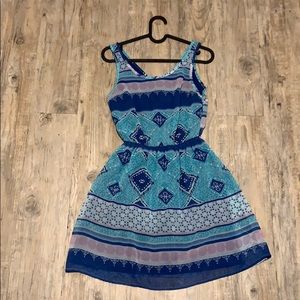 Divided Summer Dress with Open Back!